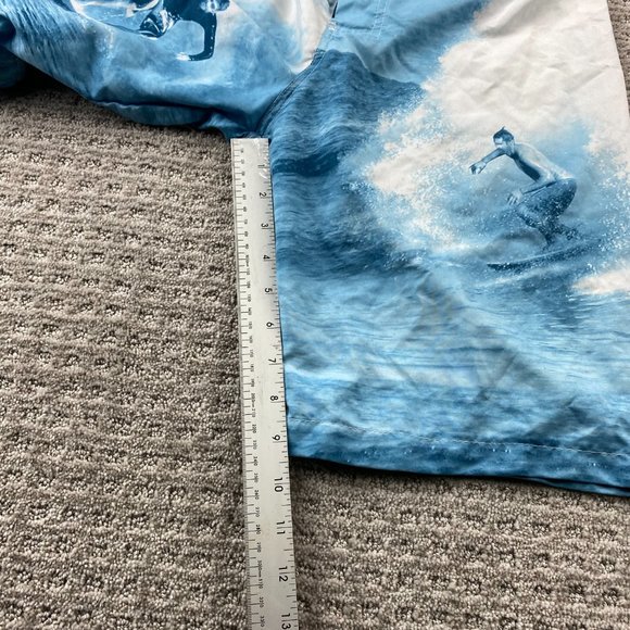 Corona Extra Beer Swim Trunks Men Small S Blue White Bathing Suit Board Shorts - Picture 11 of 12